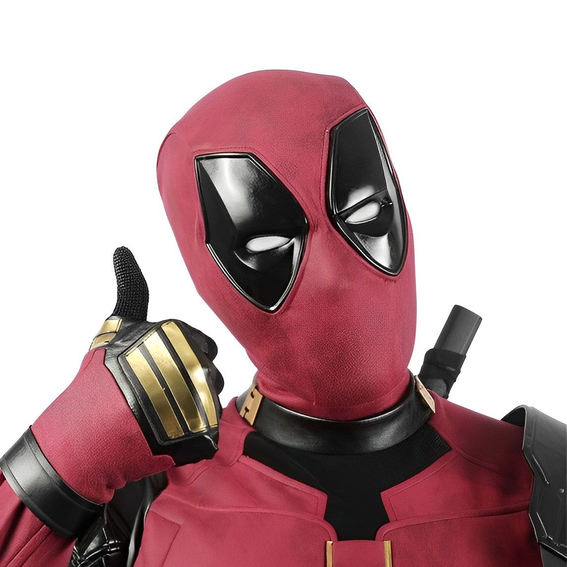 DEADPOOL MASK NYLON *NO BLINKING*